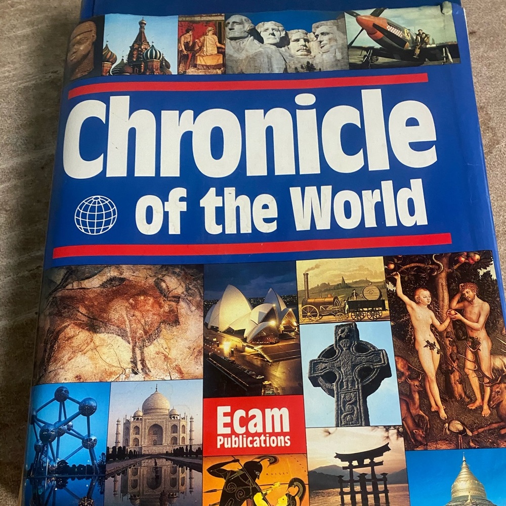 Chronicle of the world hard cover BOOK